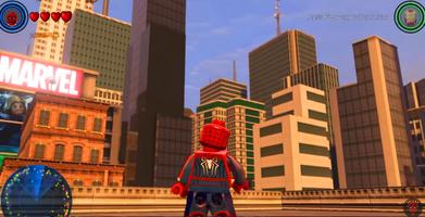Gopleg World; LEGO Spider Backdrop Cartaz