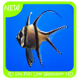 3D Sea Fish Wallpaper HD icône