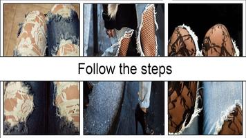 برنامه‌نما Ripped Jeans Tights Fashion Trends عکس از صفحه