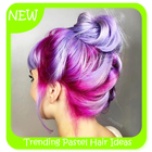 Trending Pastel Hair Ideas icône