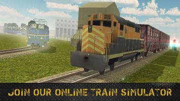 Train Multiplayer Games 3D Affiche