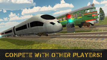 Train Multiplayer Games 3D capture d'écran 1