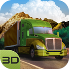 Spin Logging Truck Tires Race icon