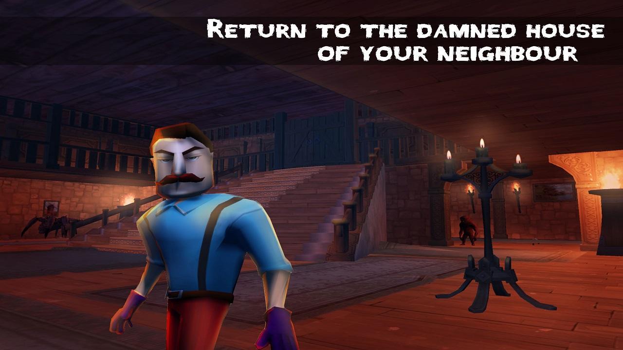 Hi Neighbor Hello From Hell 2 For Android Apk Download - become the neighbor sé el vecino roblox