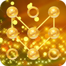 Golden Pattern Lock Bildschirm APK