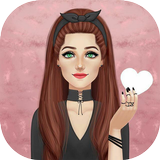 Belle photo de Girly 2017 أيقونة