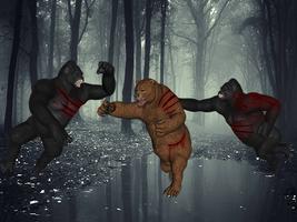 Gorilla Bear Battle capture d'écran 2