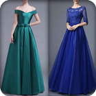 Woman Gown Design أيقونة