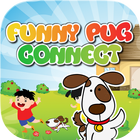 Funny Pug Connect Zeichen