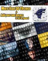 GOT Keyboard Themes تصوير الشاشة 1