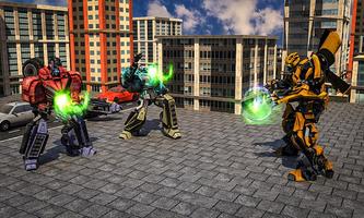 Police Robot Transformation Car: Futuristic Battle screenshot 1