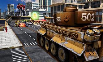 Police Robot Transformation Car: Futuristic Battle screenshot 3