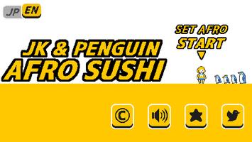 JK & Penguin Afro Sushi 포스터