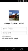 Poster Ruby Nazarene Church
