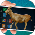 Коза на экране - Козлиная прогулка по телефону иконка