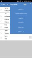 Drinks List captura de pantalla 3