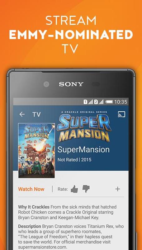 Crackle - Free TV &amp; Movies APK Download - Free ...