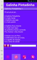 Galinha Pintadinha Music Lyric ポスター