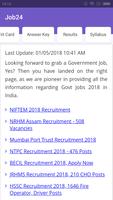 Latest Government Jobs 2018, Daily Govt Job Alerts ảnh chụp màn hình 2