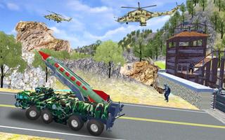 Offroad Military Cargo Truck- Driving Games poster