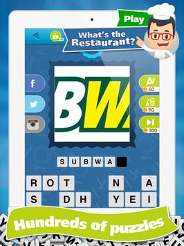 What's the Restaurant? Guess Restaurants Quiz Game screenshot 10