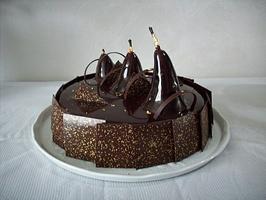 Gateau au chocolat Affiche