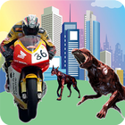Bike Racing Zombie Games icône