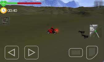 Bike Racing Zombie Games capture d'écran 2