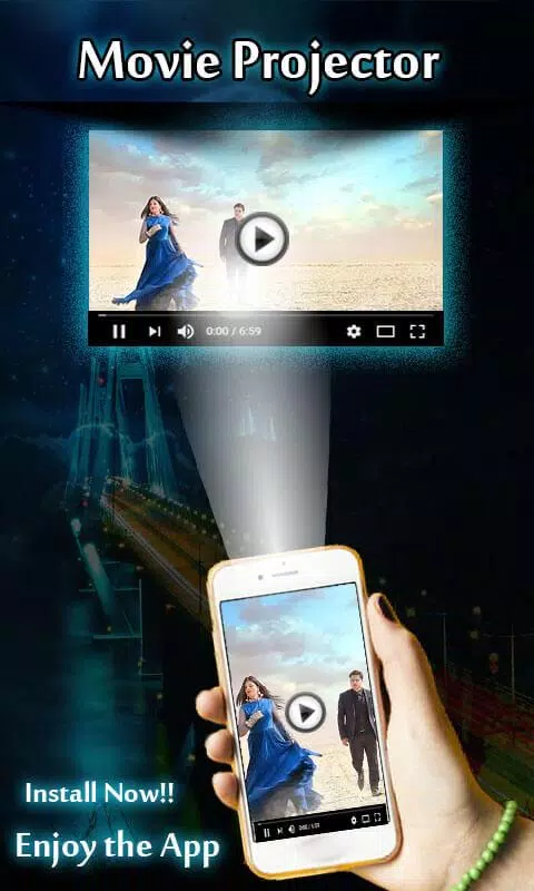 Free Movie Projector and Video Projector Prank APK pour Android Télécharger