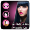 Beautiful Girl – Hair style , muscles, Abds