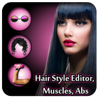 Beautiful Girl – Hair style , muscles, Abds 图标