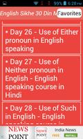 1 Schermata English Sikhe 30 Din Me