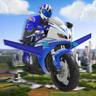 Futuristic Flying Moto Racing আইকন