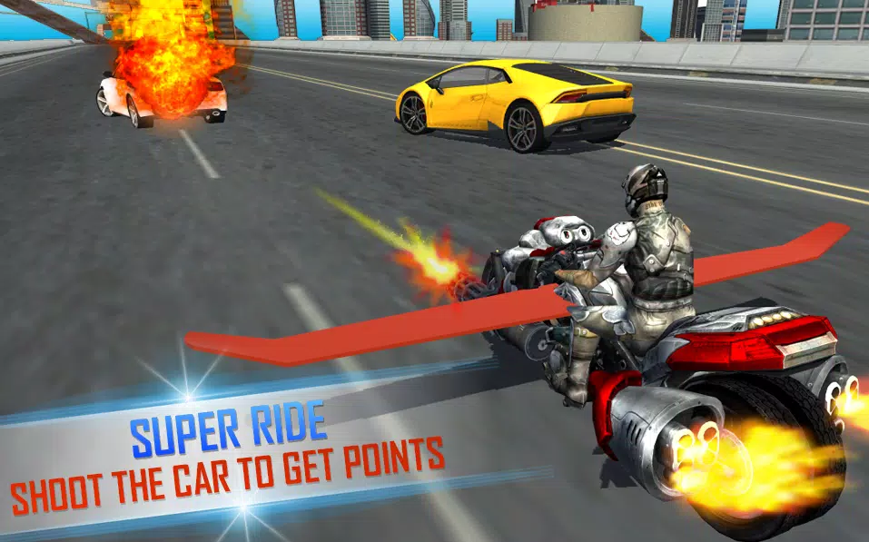 Download do APK de jogo de moto robô voador para Android