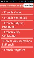 Learn French Language Offline imagem de tela 1