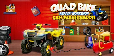 Quad Bike Repair Mechanic Workshop- Car Wash Salon
