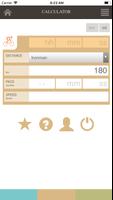 پوستر Bike time/pace/speed Calculato