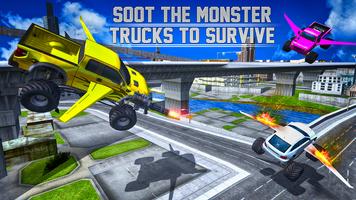Flying Monster Truck Legend 3D syot layar 2
