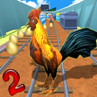 ikon farm escape hewan ayam run 2