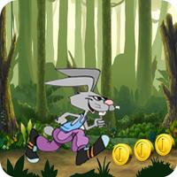 Rabbit Running Subway Games Poster