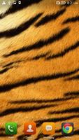 Tiger Skin HD Wallpaper Ekran Görüntüsü 1