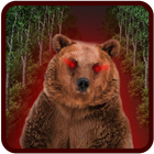 angry bear run 3d icon