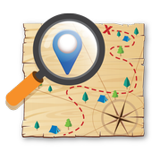 GPS Search Travel icon