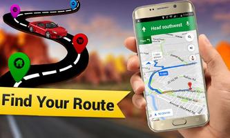 Cartes GPS, Navigations, Directions  Route Tracker Affiche