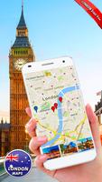 London Street View Live App – Gps Satellite Map poster