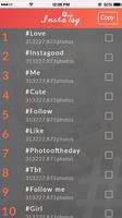 InstaTag - Instagram Tags capture d'écran 1