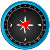 ikon GPS Kompas Navigasi