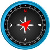 GPS Compass Navigation ไอคอน