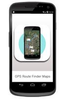 Poster GPS Route Finder mappe