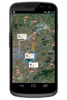 2 Schermata GPS Route Finder mappe